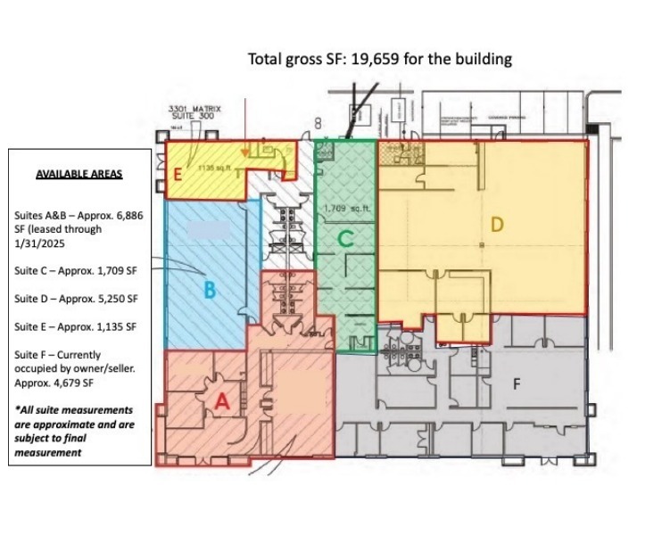 3301 Matrix Dr, Richardson, TX for rent Floor Plan- Image 1 of 1