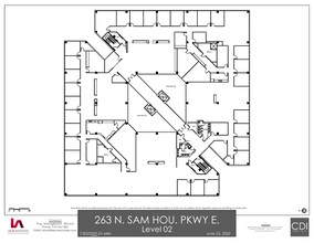 263 N Sam Houston Pky E, Houston, TX for rent Floor Plan- Image 2 of 2