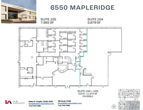 6550 Mapleridge St, Houston, TX for rent Floor Plan- Image 2 of 2