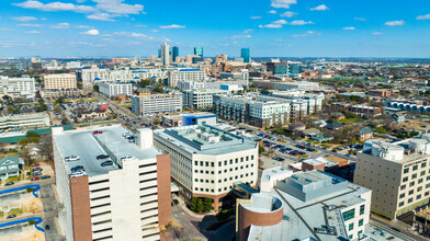 1250 8th Ave, Fort Worth, TX - aerial  map view