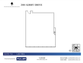 2001 Kirby Dr, Houston, TX for rent Floor Plan- Image 1 of 1