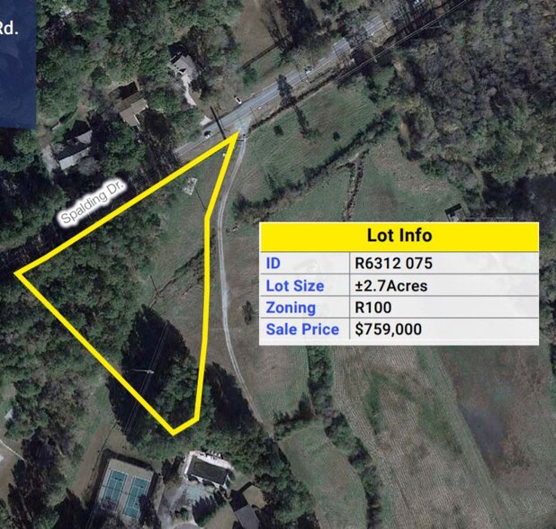 Spalding Dr & Winters Chapel Rd, Doraville, GA for sale - Plat Map - Image 2 of 2