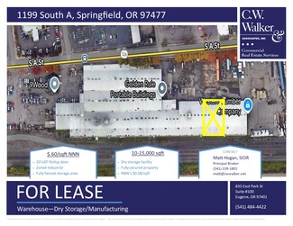 More details for 1291 S A St, Springfield, OR - Industrial for Rent