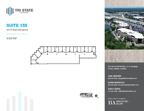 300 Tri State International, Lincolnshire, IL for rent Floor Plan- Image 1 of 12