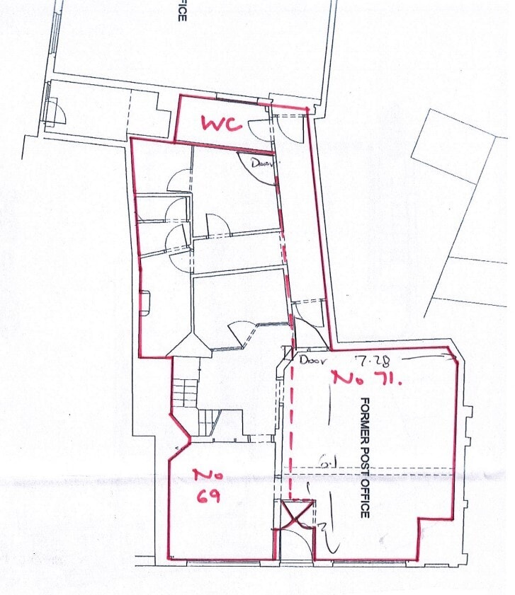 69-71 High St, Newport Pagnell to rent Floor Plan- Image 1 of 1