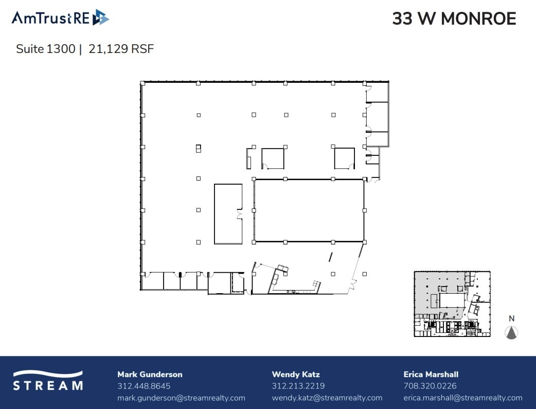 33 W Monroe St, Chicago, IL to rent Floor Plan- Image 1 of 1
