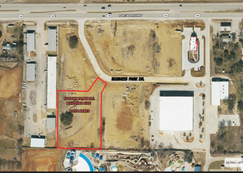 TBD Business Park Dr, Hudson Oaks, TX for sale - Aerial - Image 2 of 2