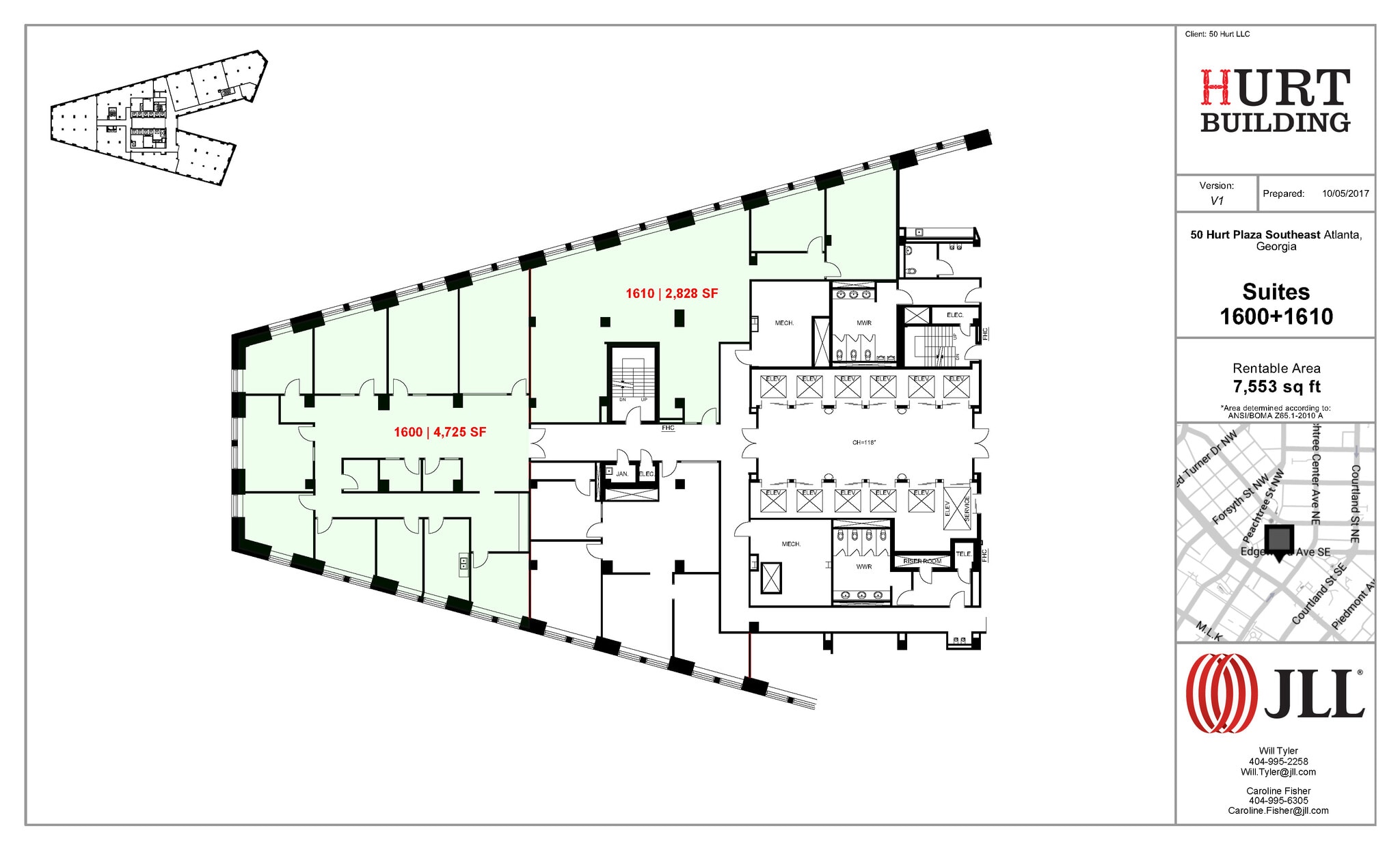 50 Hurt Plz SE, Atlanta, GA to rent Floor Plan- Image 1 of 1