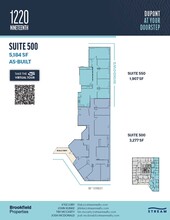 1220 19th St NW, Washington, DC for rent Floor Plan- Image 2 of 2