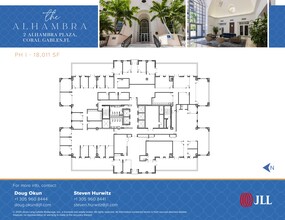 2 Alhambra Plz, Coral Gables, FL for rent Site Plan- Image 2 of 2