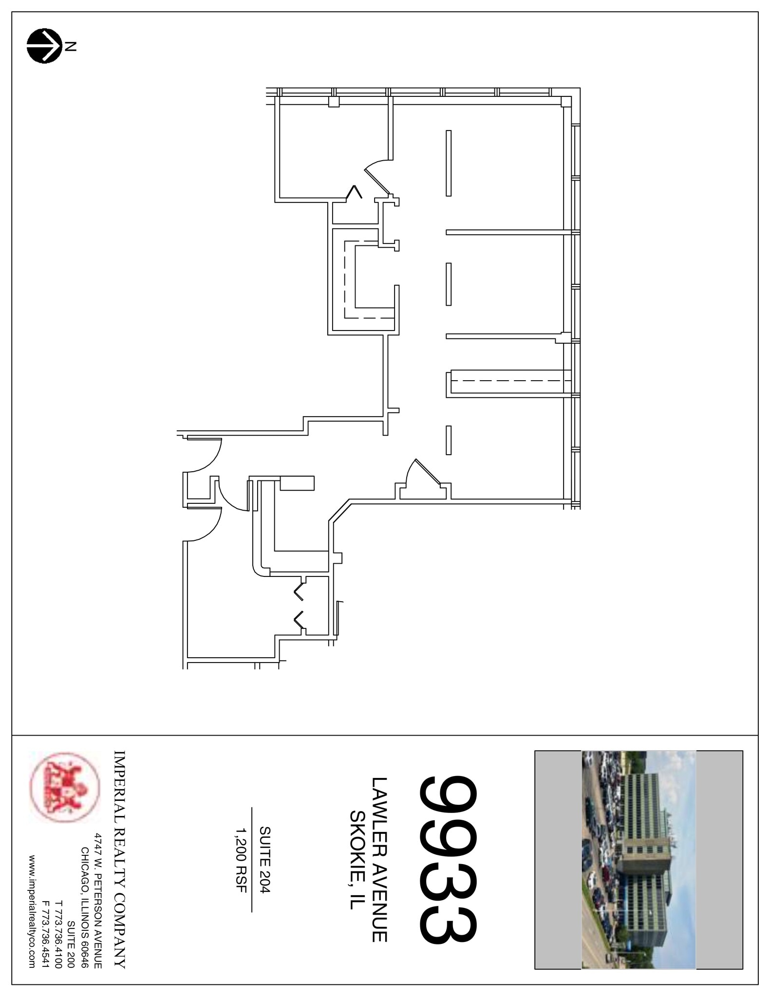 9933 Lawler Ave, Skokie, IL for rent Site Plan- Image 1 of 1