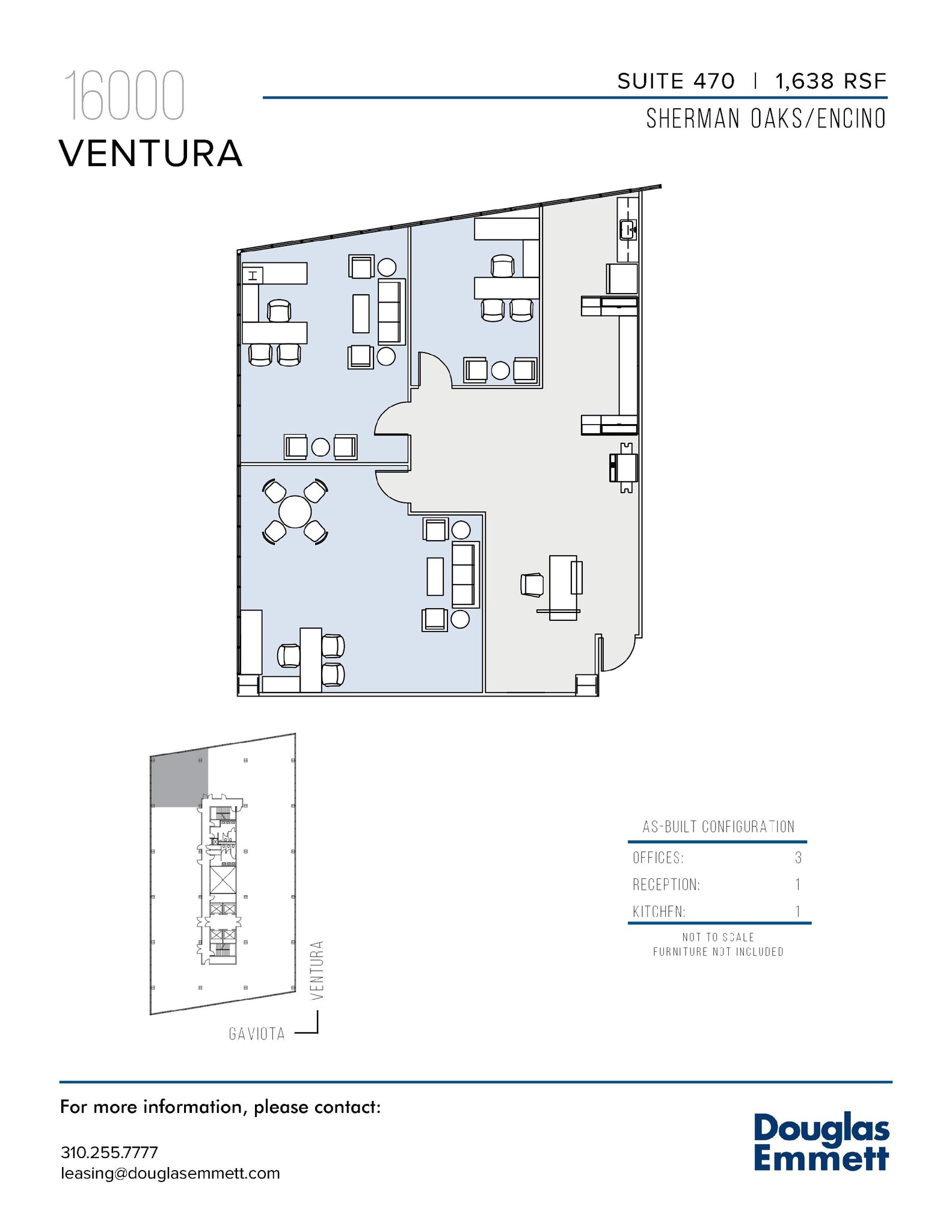 16000 Ventura Blvd, Encino, CA to rent Floor Plan- Image 1 of 1