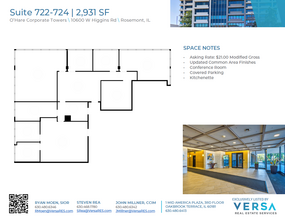 10600 W Higgins Rd, Rosemont, IL for rent Floor Plan- Image 2 of 2