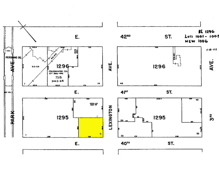 360 Lexington Ave, New York, NY for rent - Plat Map - Image 2 of 2