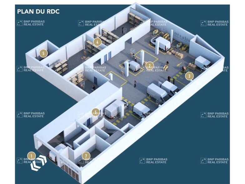 Industrial in Marseille to rent - Floor Plan - Image 2 of 12