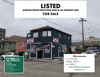 More details for 3336-3338 San Leandro St, Oakland, CA - Retail for Sale