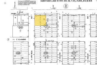 1140 N Van Ness Ave, Fresno, CA for sale Plat Map- Image 1 of 1