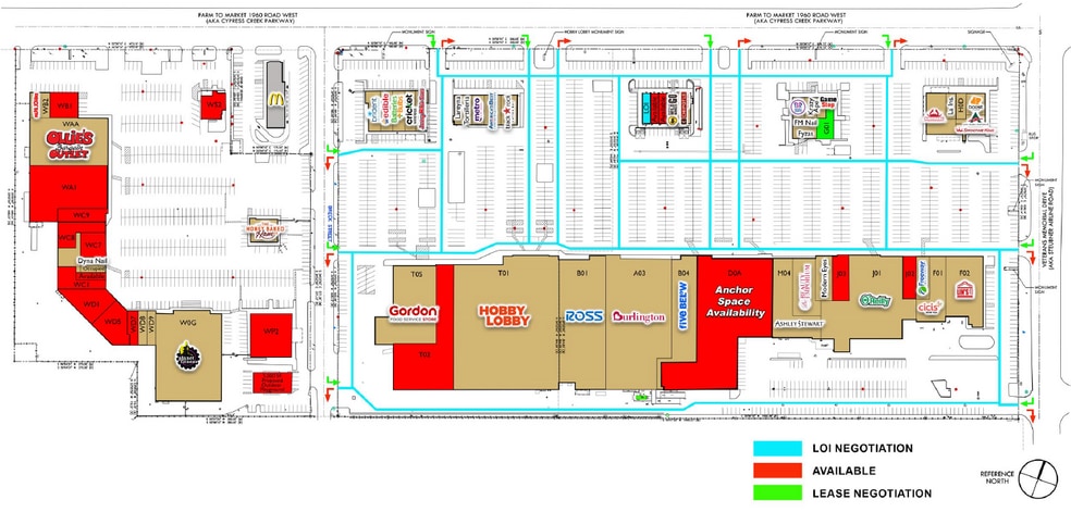 4501-4765 W FM 1960 Rd, Houston, TX for rent - Site Plan - Image 2 of 21