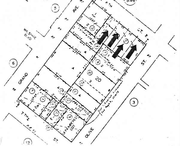 510 W 6th St, Los Angeles, CA for rent - Plat Map - Image 2 of 5