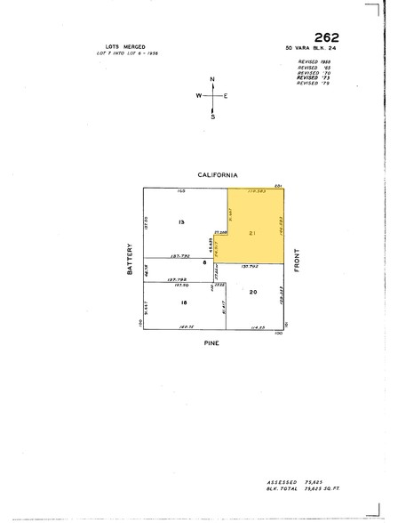 201 California St, San Francisco, CA for rent - Plat Map - Image 2 of 6