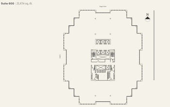 121 King St W, Toronto, ON for rent Floor Plan- Image 1 of 2