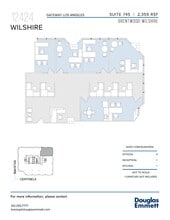 12424 Wilshire Blvd, Los Angeles, CA to rent Floor Plan- Image 1 of 1