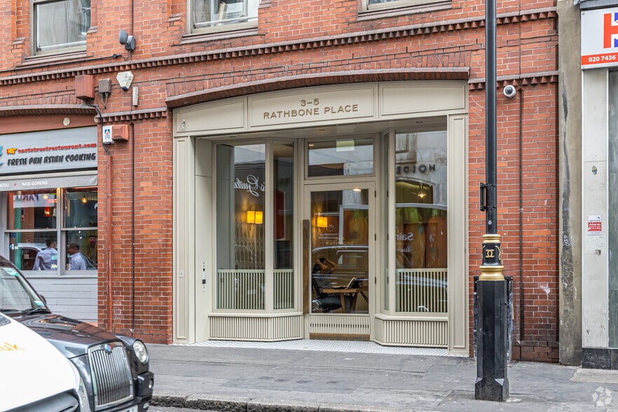 3-5 Rathbone Pl, London to rent - Building Photo - Image 3 of 4