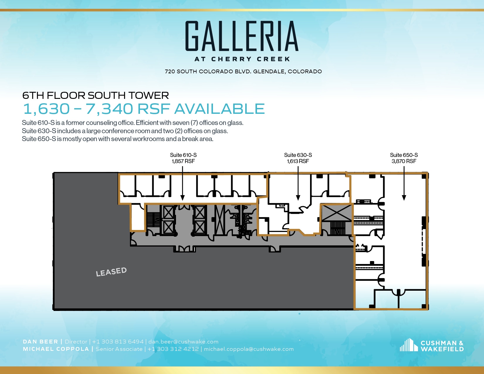720 S Colorado Blvd, Denver, CO to rent Floor Plan- Image 1 of 1
