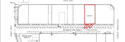 401-496 Cooke St, Honolulu, HI for rent Site Plan- Image 1 of 1