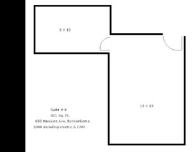 650 Hawkins Ave, Ronkonkoma, NY for rent Floor Plan- Image 2 of 2