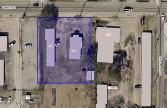 2719 Cameron St, Lafayette, LA - aerial  map view