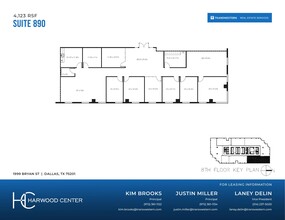 1999 Bryan St, Dallas, TX for rent Floor Plan- Image 1 of 1