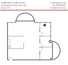 30 Corporate Park, Irvine, CA for rent Floor Plan- Image 1 of 1