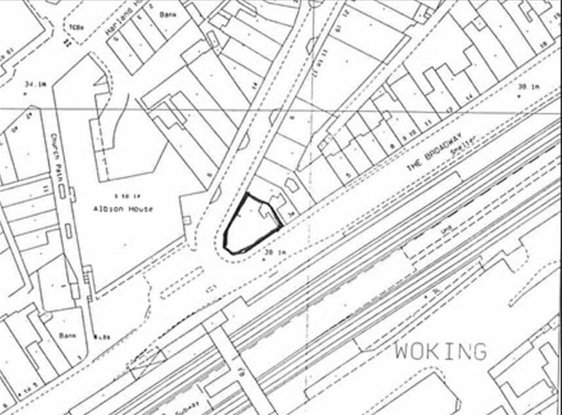 1 Chertsey Rd, Woking for sale - Site Plan - Image 3 of 6