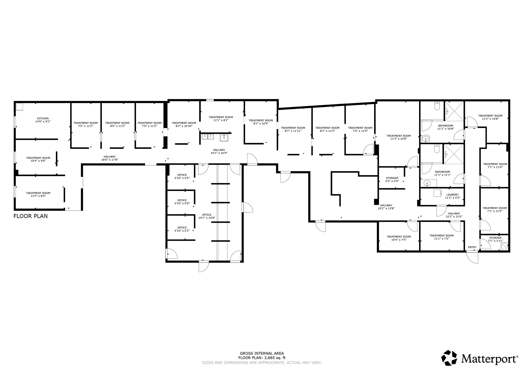 530 NW 54th St, Miami, FL to rent Floor Plan- Image 1 of 20