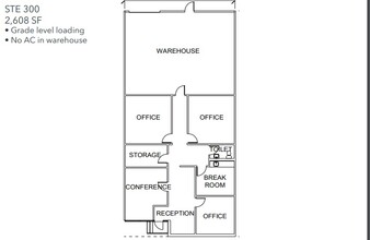 11110 Petal St, Dallas, TX for rent Floor Plan- Image 1 of 4