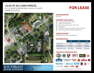 More details for Silver Springs Boulevard, Ocala, FL - Land for Rent