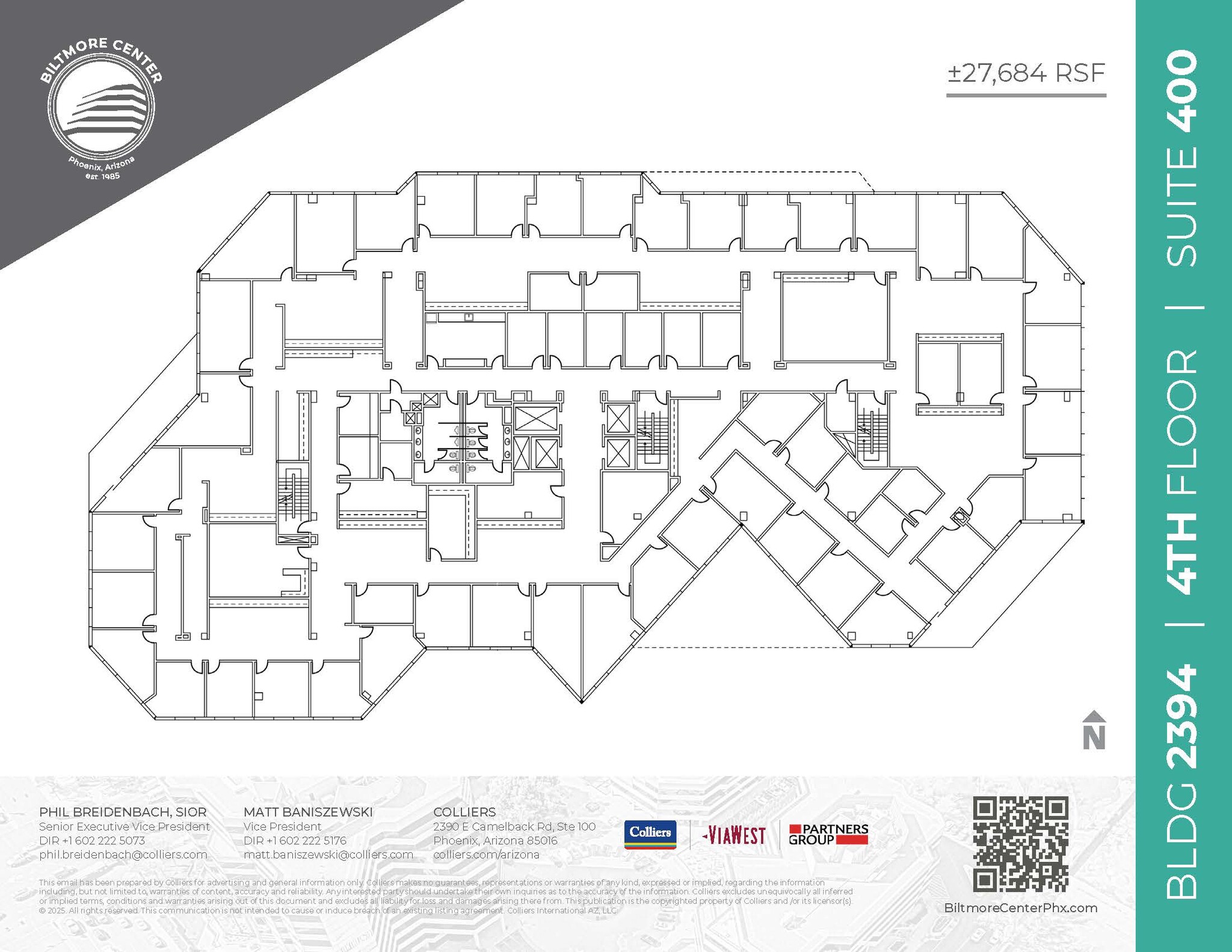 2398 E Camelback Rd, Phoenix, AZ for rent Floor Plan- Image 1 of 3