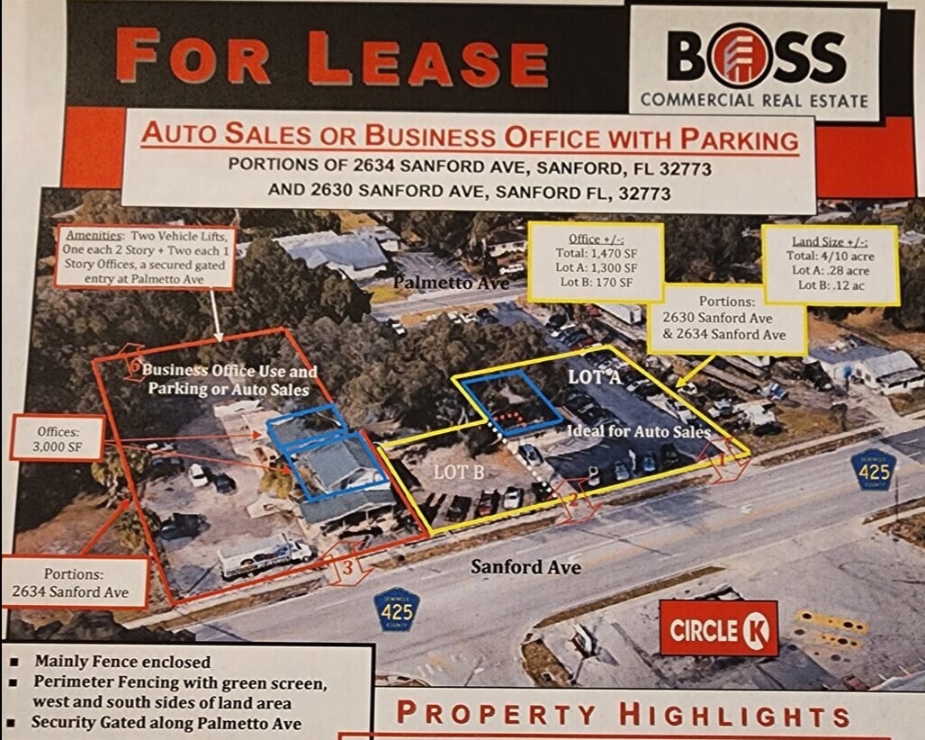 2634 Sanford Ave, Sanford, FL to rent Building Photo- Image 1 of 2