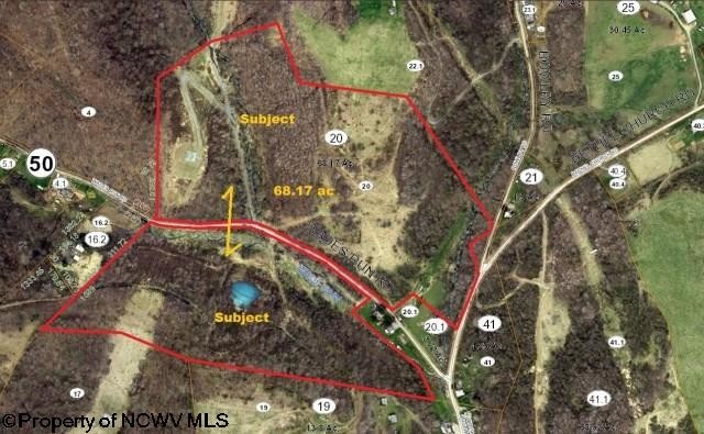 595 Wades Run Rd, Morgantown, WV for sale - Plat Map - Image 2 of 24