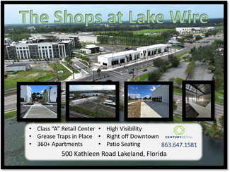 More details for 500-600 Kathleen Rd, Lakeland, FL - Retail for Rent