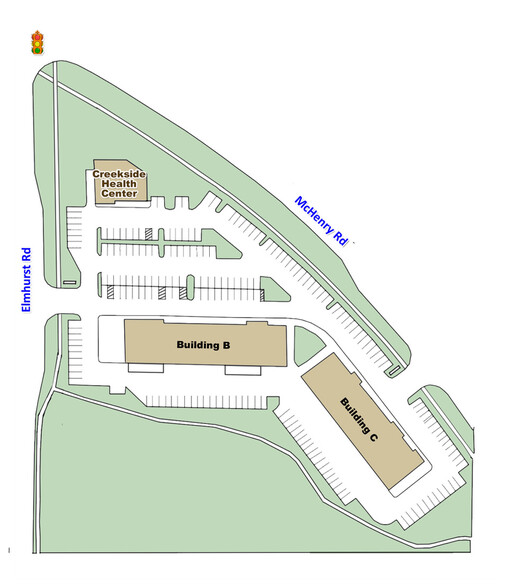 250-294 Mchenry Rd, Wheeling, IL for rent - Site Plan - Image 2 of 16