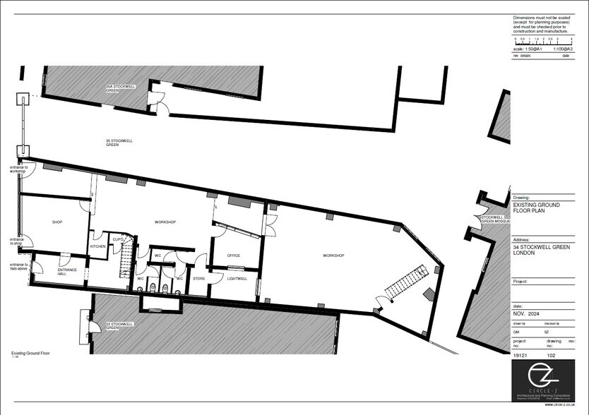 34 Stockwell Green, London to rent - Building Photo - Image 3 of 3