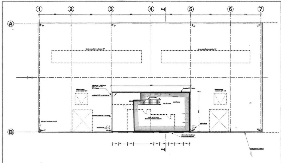 Light Industrial in Argenteuil to rent - Floor Plan - Image 2 of 3