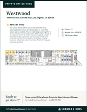 1100 Glendon Ave, Los Angeles, CA for rent Floor Plan- Image 2 of 7