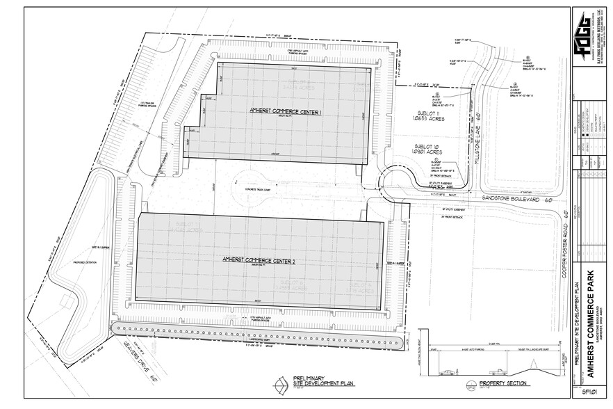 Fogg Amherst, Amherst, OH for rent - Site Plan - Image 2 of 2