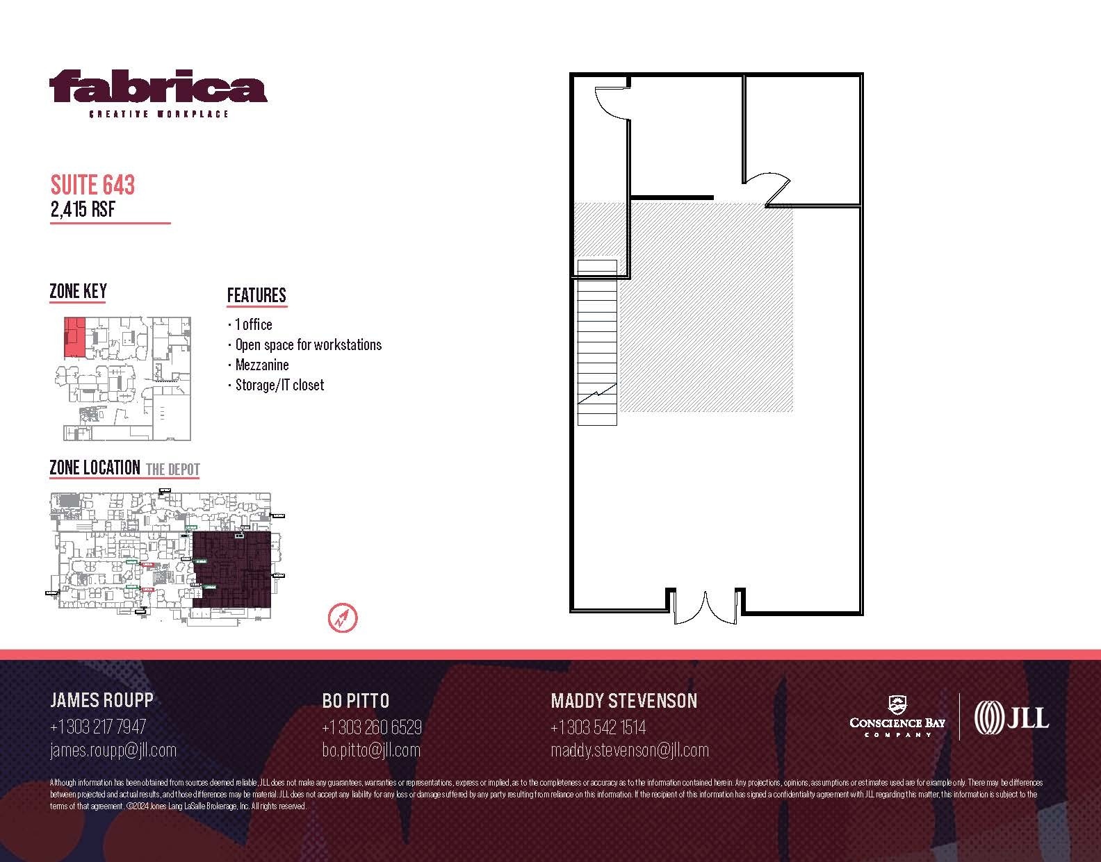 3001 Brighton Blvd, Denver, CO to rent Floor Plan- Image 1 of 1