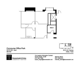 6350 LBJ Fwy, Dallas, TX for rent Floor Plan- Image 1 of 1