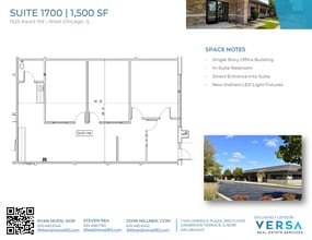 1525 Kautz Rd, West Chicago, IL to rent Floor Plan- Image 1 of 2