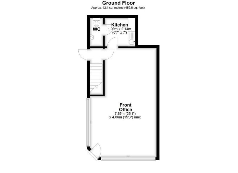 131-133 High St, West Wickham to rent - Floor Plan - Image 2 of 15